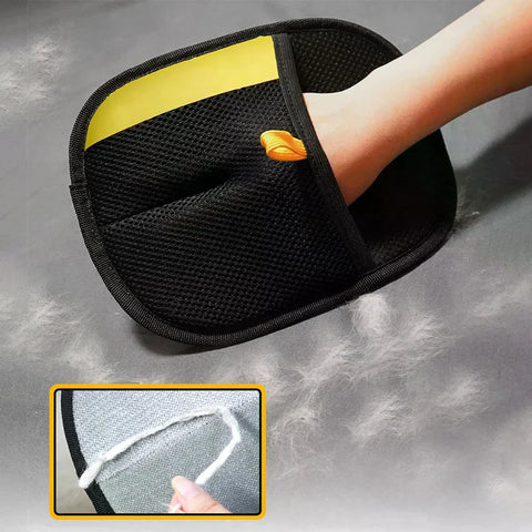 Pet Hair Remover Electrostatic Glove, Pets Grooming Gloves, High-Efficiency Pets Hairs Removal Gloves, Cat Hairs Removal Tool